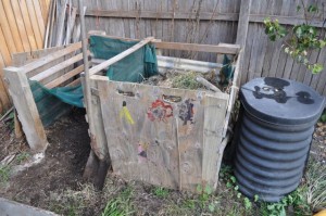 Three bin compost system